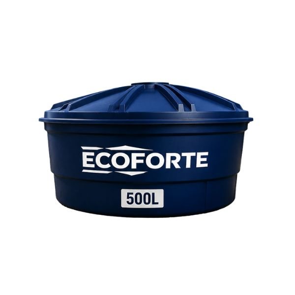 Caixa Dagua Polietileno 500L Com Tampa Ecoforte